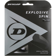 Cordage Dunlop Explosive Spin Noir (12 Mètres)