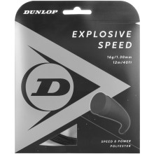 Cordage Dunlop Explosive Speed Noir (12 Mètres)