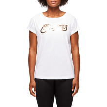 Tee-Shirt Asics Femme Logo Graphic Blanc