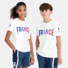 T-SHIRT LE COQ SPORTIF JUNIOR FRANCE OLYMPIQUE VILLAGE