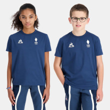 T-SHIRT LE COQ SPORTIF JUNIOR FRANCE OLYMPIQUE VILLAGE