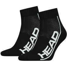 2 PAIRES DE CHAUSSETTES HEAD PERFORMANCE QUARTER (LOW)