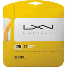 Cordage Luxilon 4G Soft Jaune