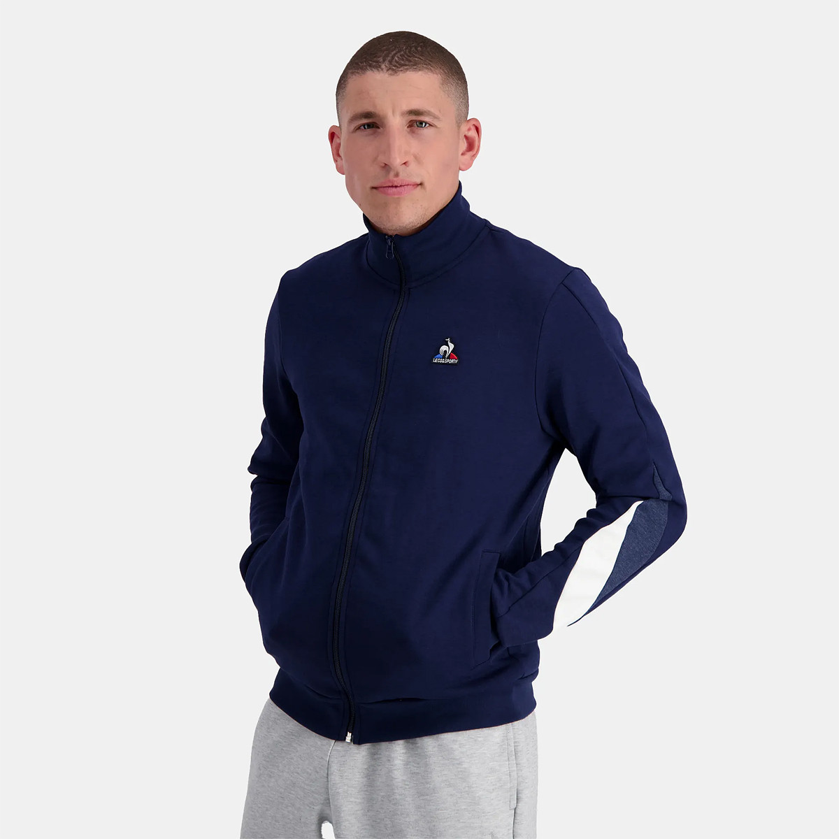 SWEAT LE COQ SPORTIF FULL ZIP SAISON 1