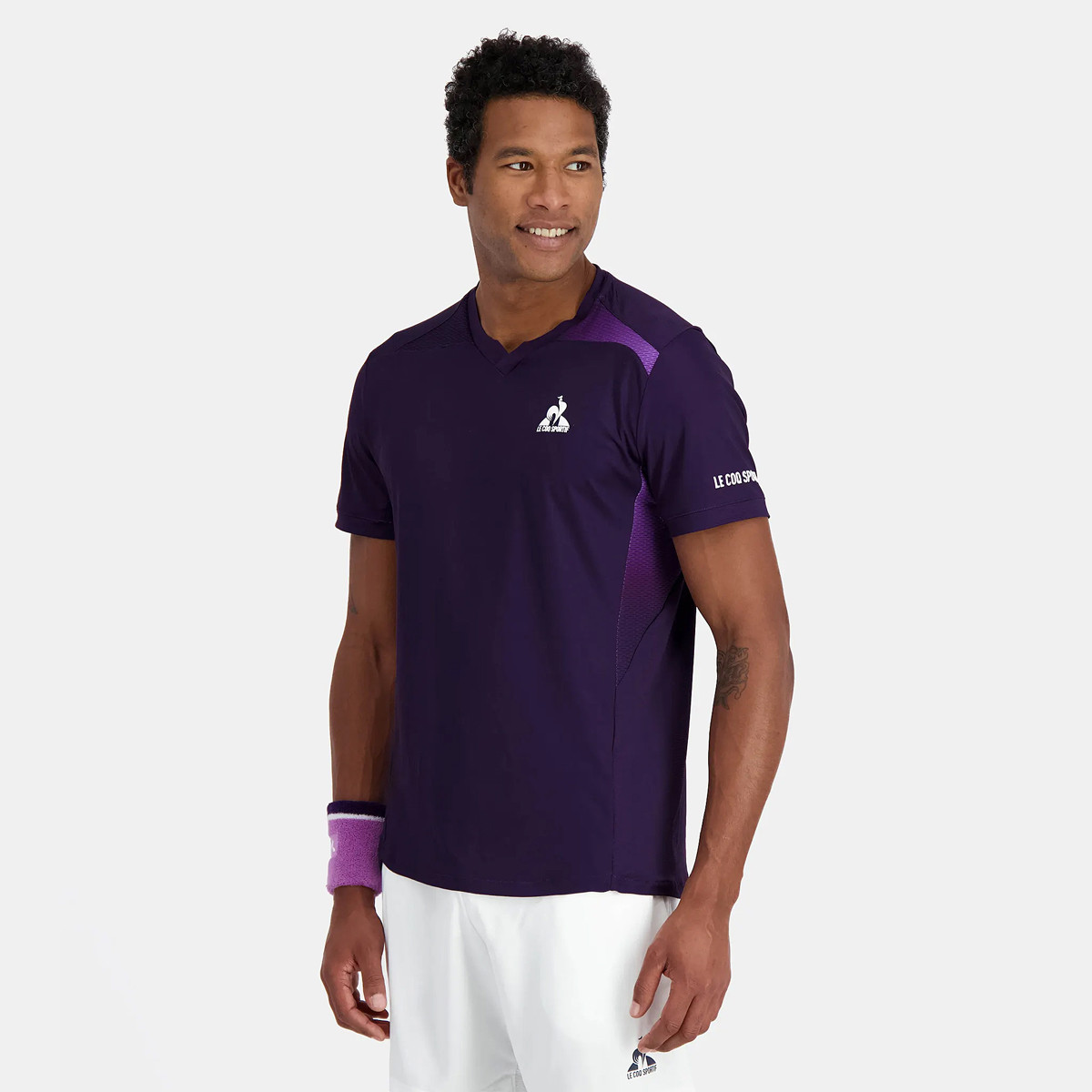 T-SHIRT LE COQ SPORTIF TENNIS PRO MELBOURNE NIGHT /DUBAI