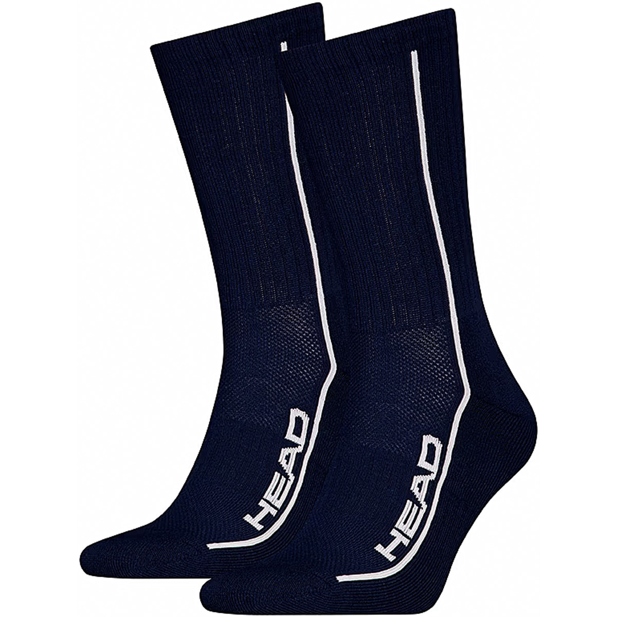 2 PAIRES DE CHAUSSETTES HEAD PERFORMANCE CREW (LONG)