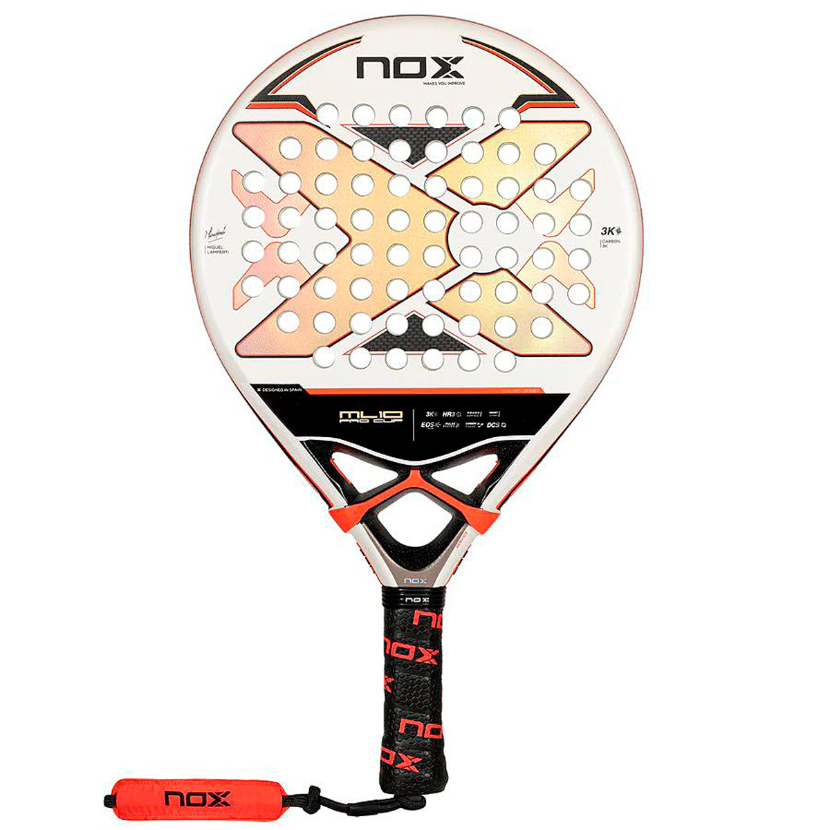 RAQUETTE DE PADEL NOX ML10 PRO CUP 3K LUXURY SERIES