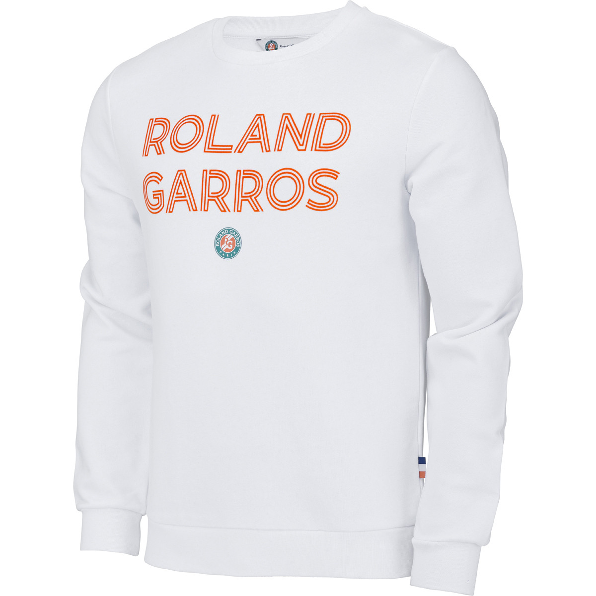 SWEAT ROLAND GARROS SERIGRAPHIE