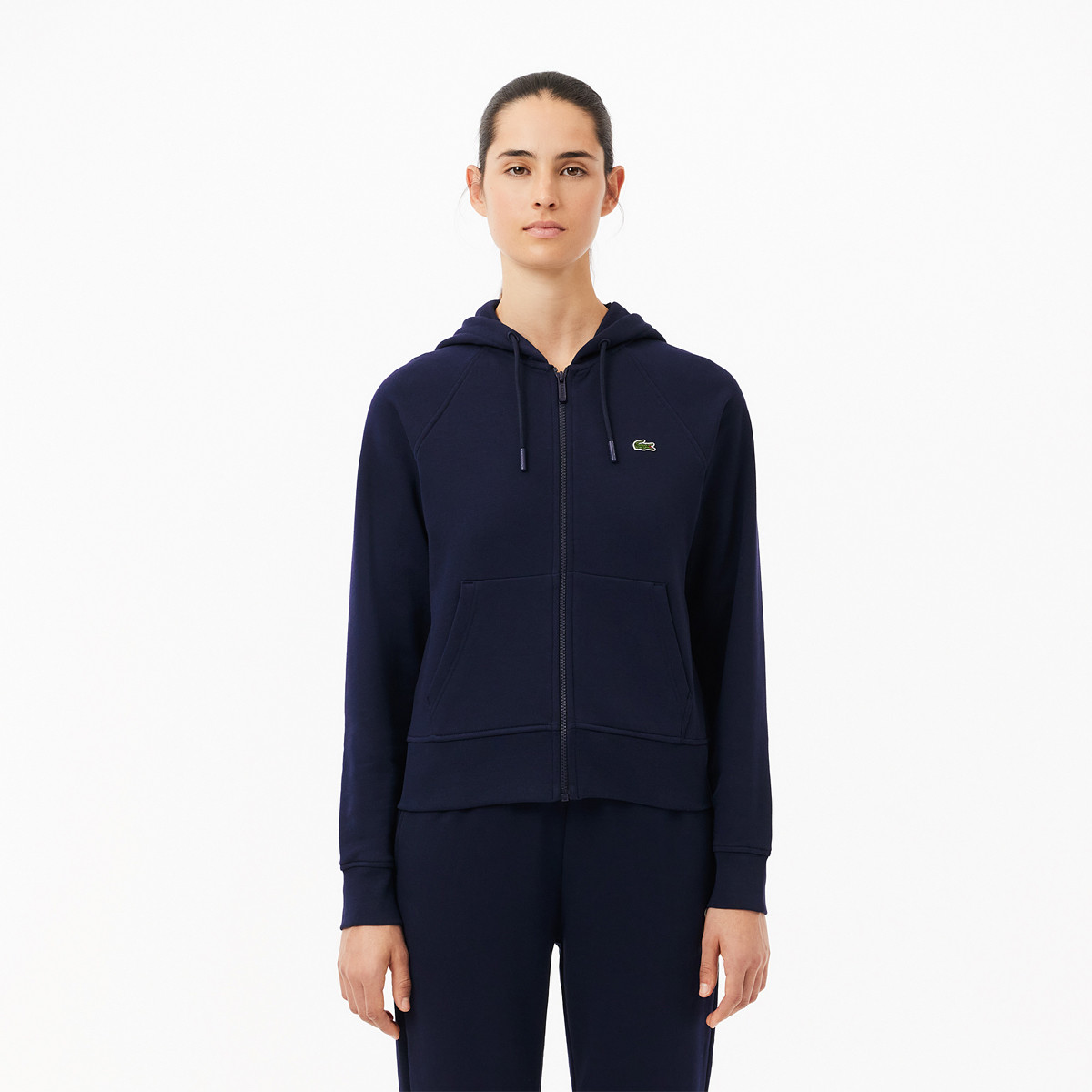 SWEAT LACOSTE FEMME ZIP